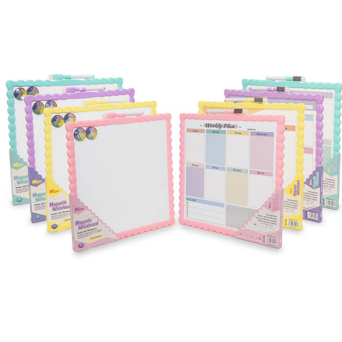 Magnetic Whiteboard for Kids – Double Sided | 21x28 cm