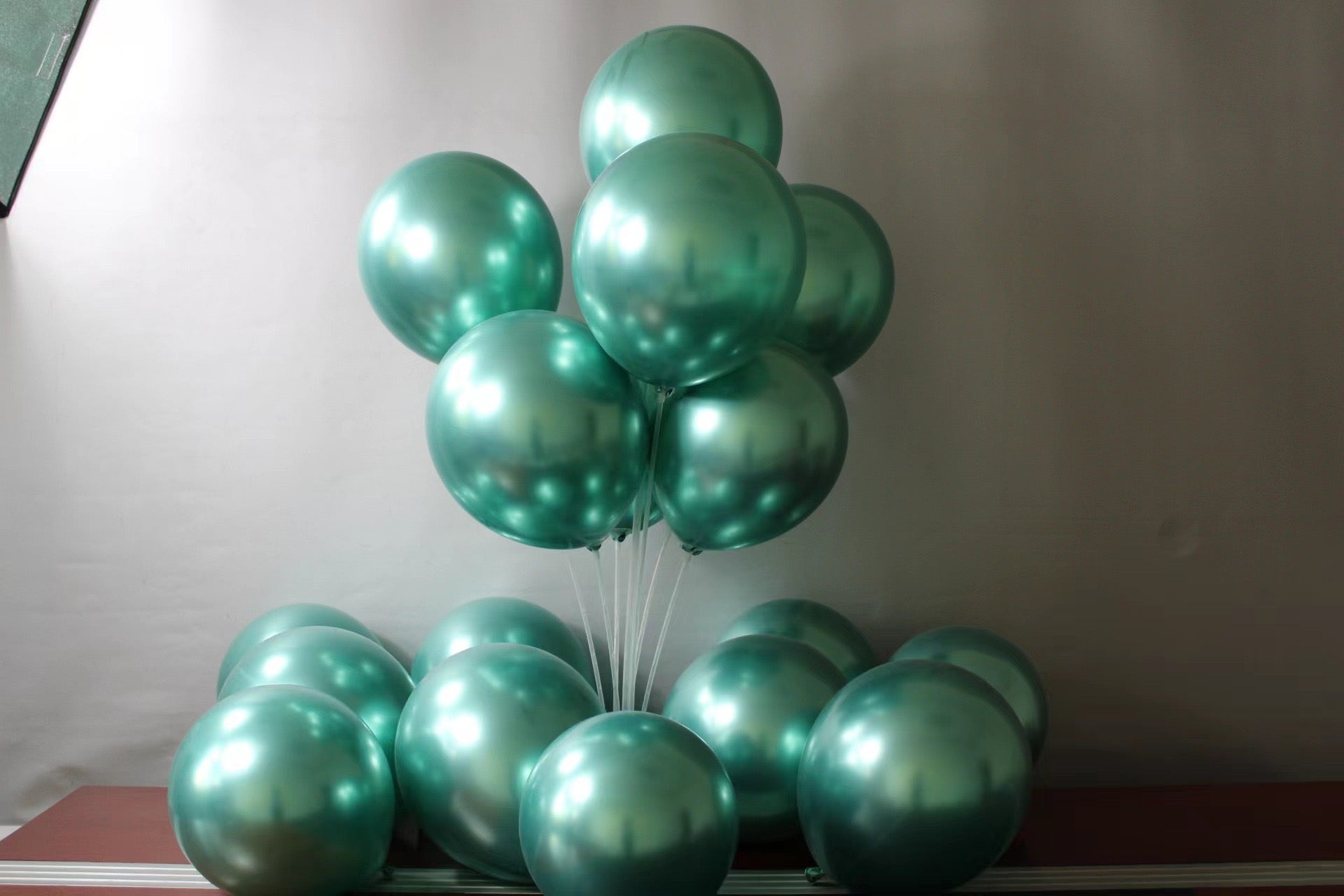 Shiny Green Balloons for Party Decor from Ludhiana