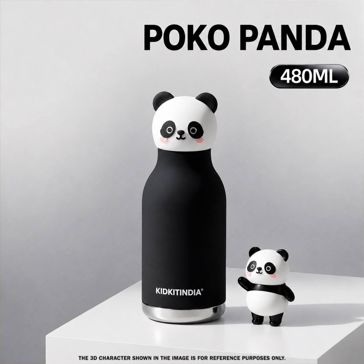 CHICU TOM cartoon animal stainless steel water bottle for kids - group of animal design bottles