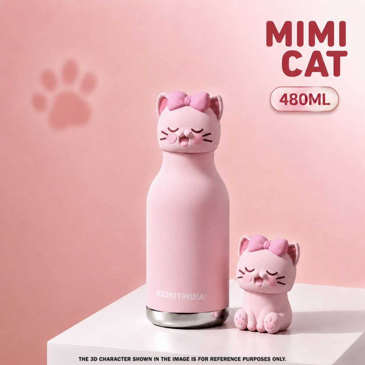 CHICU TOM Sheep cartoon insulated water bottle for kids