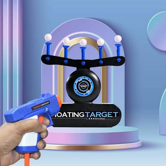 Floating Target hover ball shooting toy gun set for kids