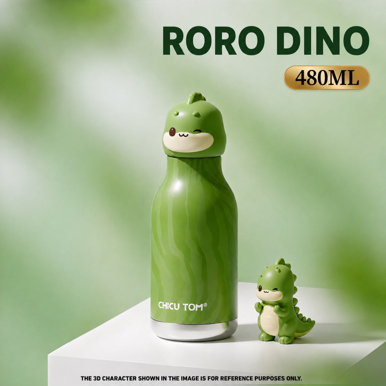 CHICU TOM Cat cartoon insulated water bottle for kids