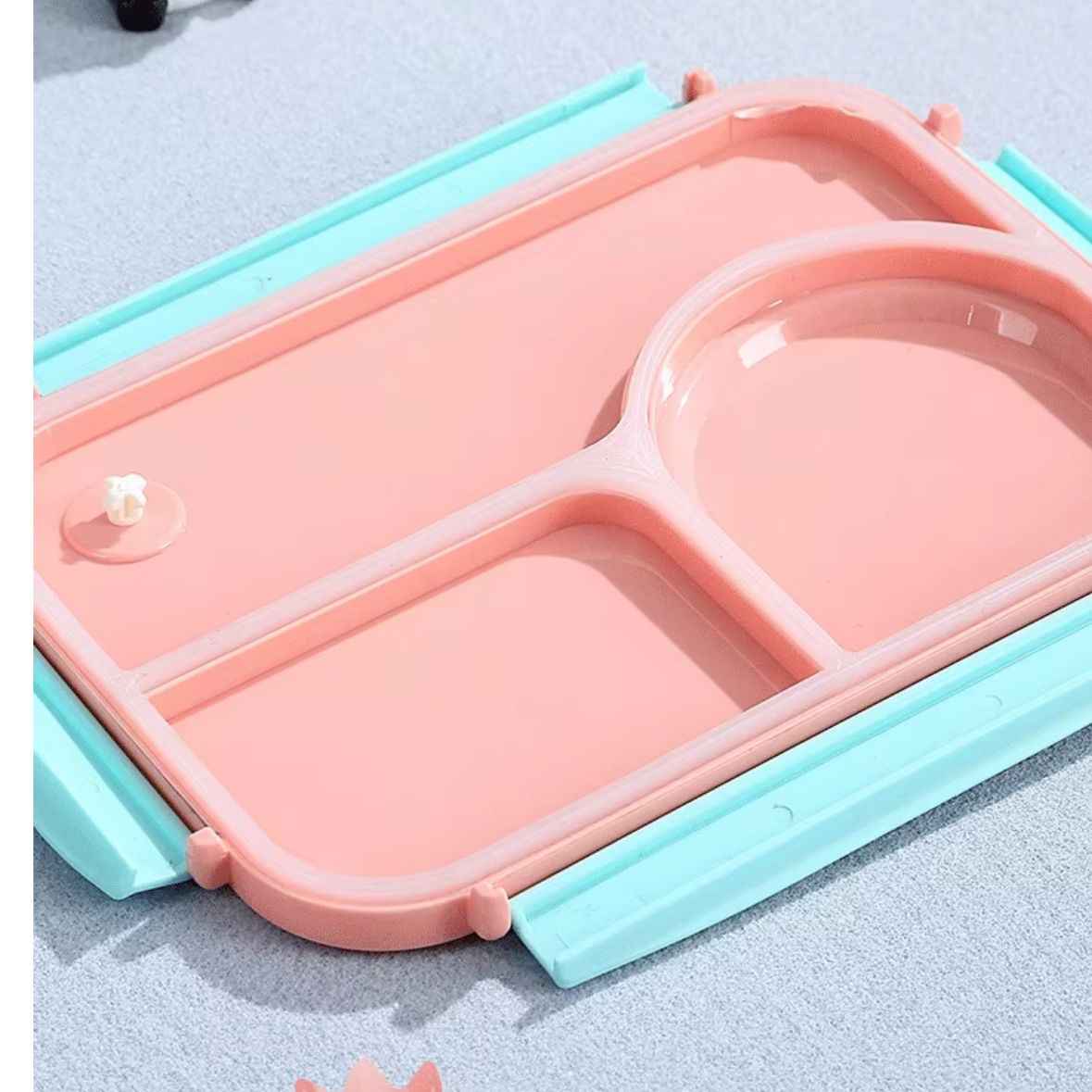 Kids Lunch Box Stainless Steel Leakproof | Cartoon School Tiffin Box