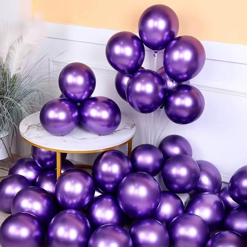 Helium-compatible purple balloons for events – Ludhiana seller